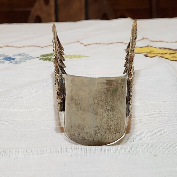 Vintage Silverplated Ice Tongs Sugar Cube Tongs Scrollwork & 6 Claw Bird Feet 7' - Picture 7 of 16